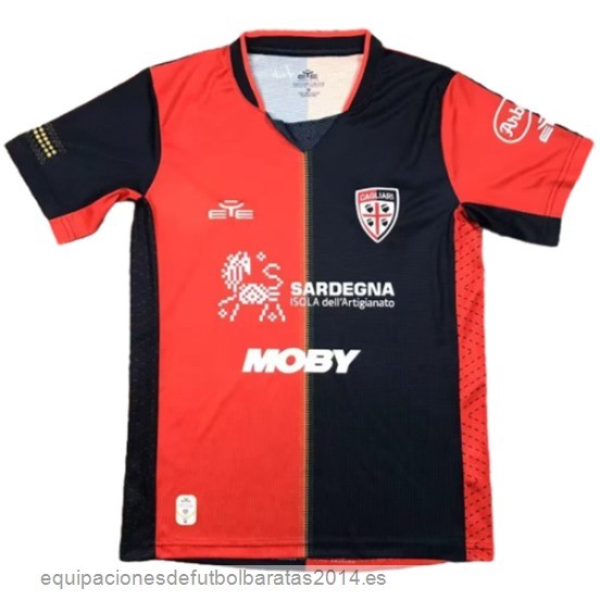 Nuevo Tailandia 1ª Camiseta Cagliari 24/25 Rojo Baratas